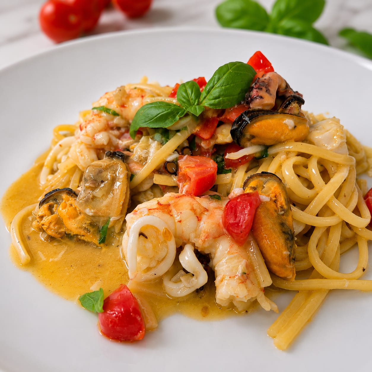 Primo piatto contemporaneo del Cortiletto Bistrot